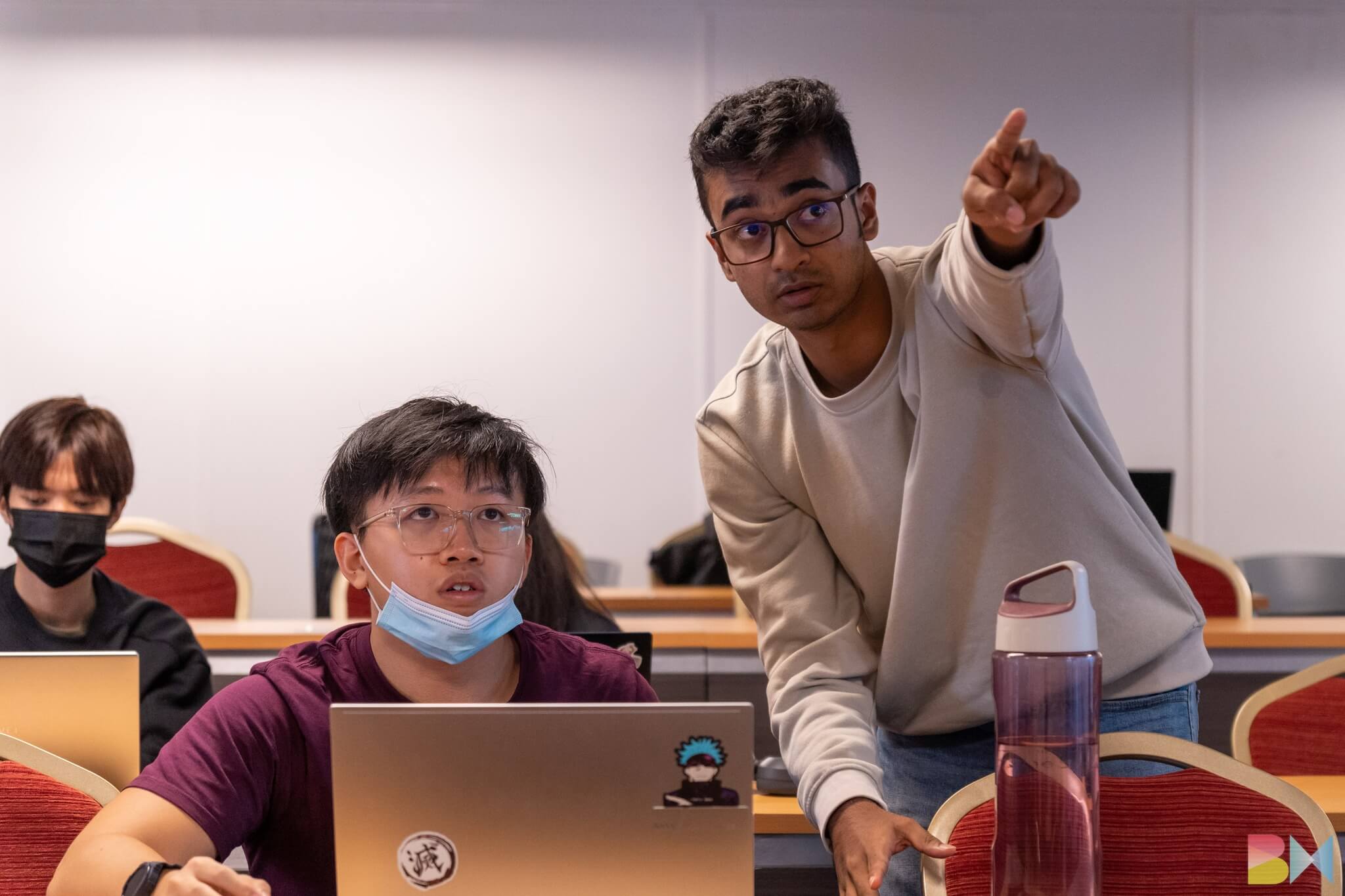 Kamil Hassan teaching a workshop session